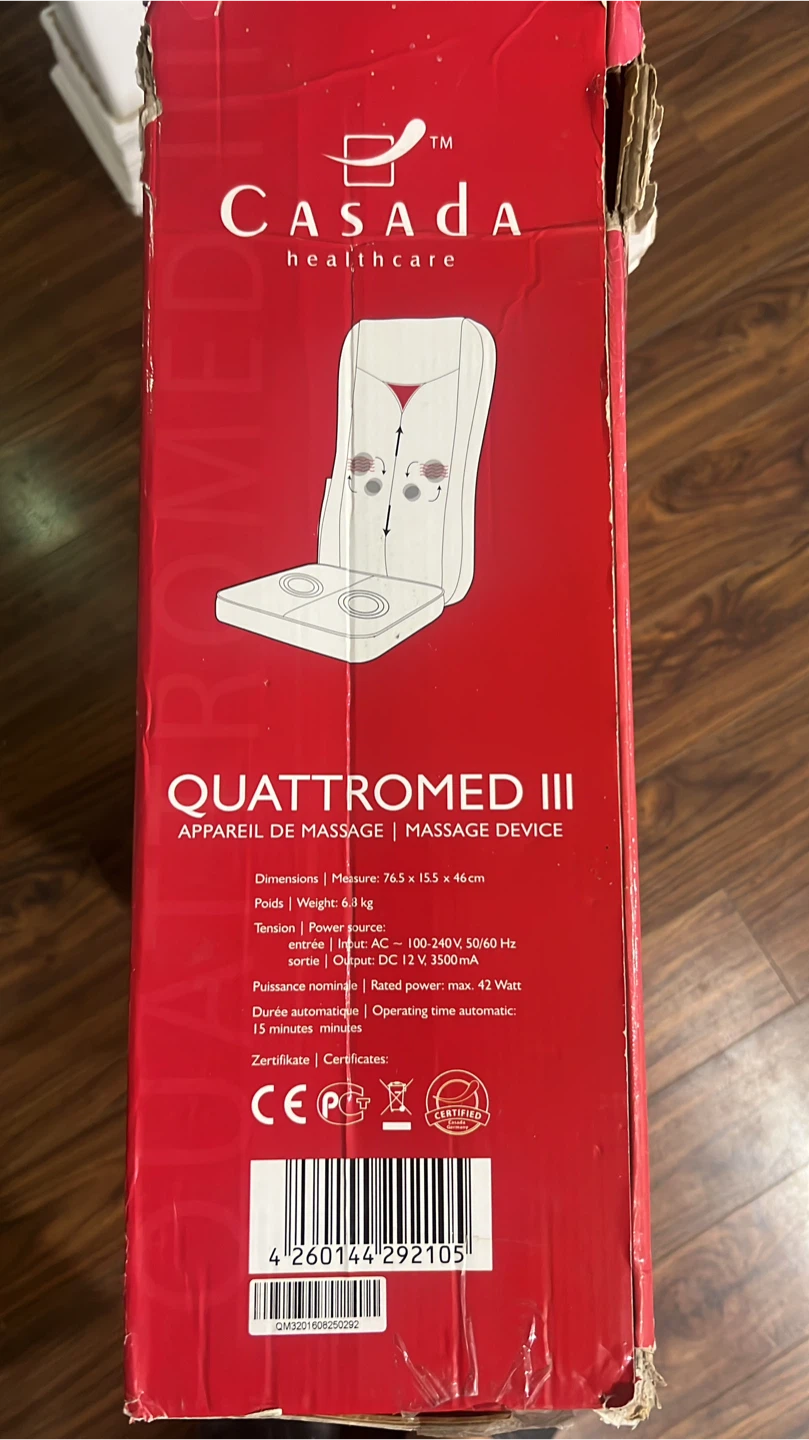 Casada Quattromed III Massage Device - photo 3