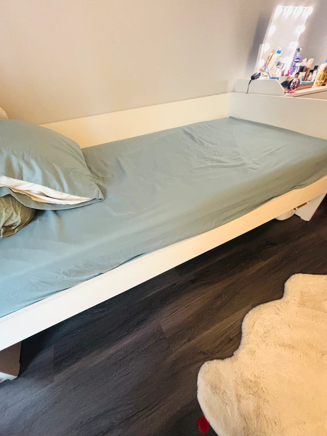 IKEA Daybed Frame - White, Twin and Mattress - photo 5