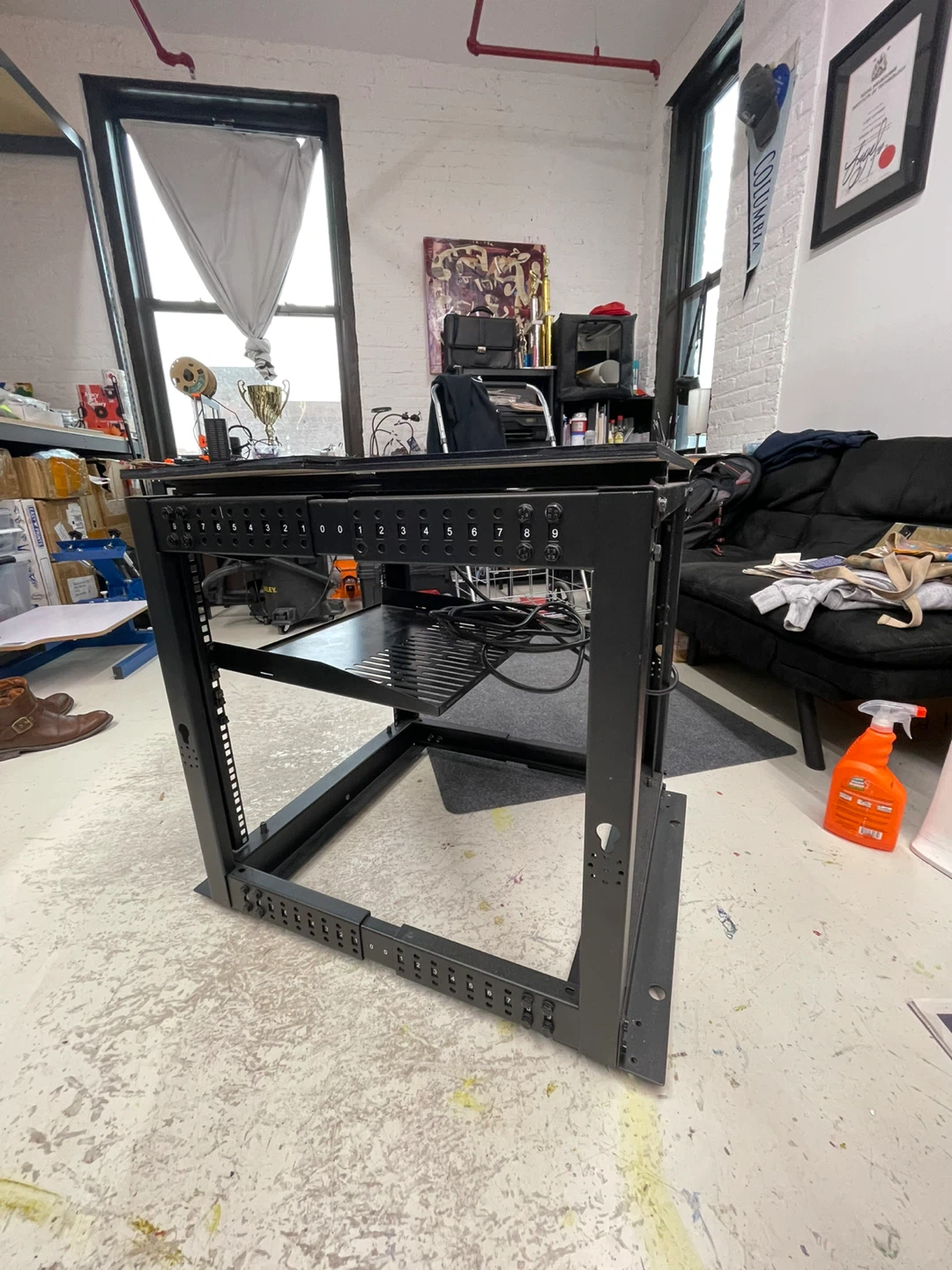 StarTech.com 4-Post 12U Open Frame Server Rack - photo 4