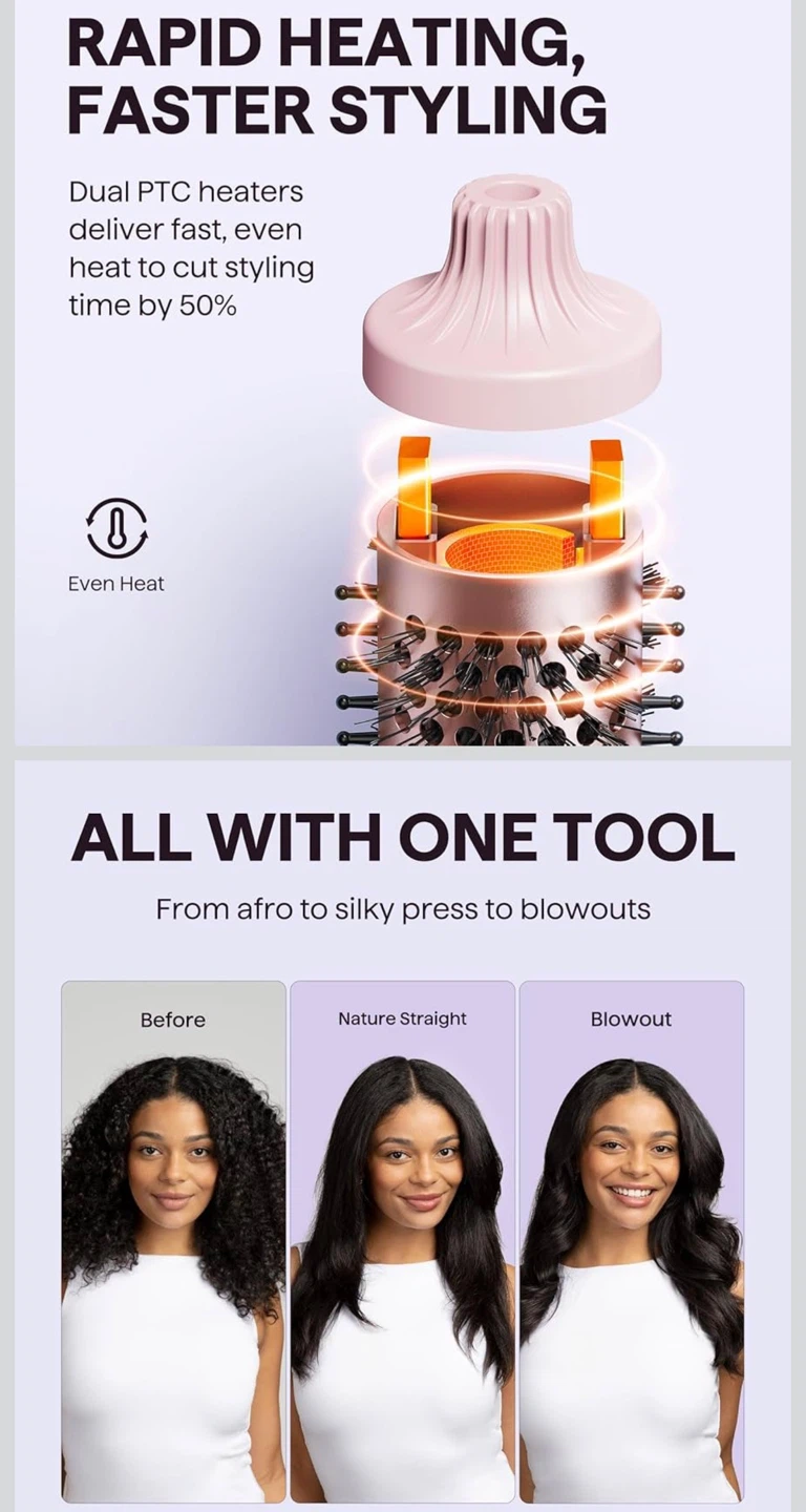 Brand New WavyTalk Thermal Brush, Blowout Boost - photo 3