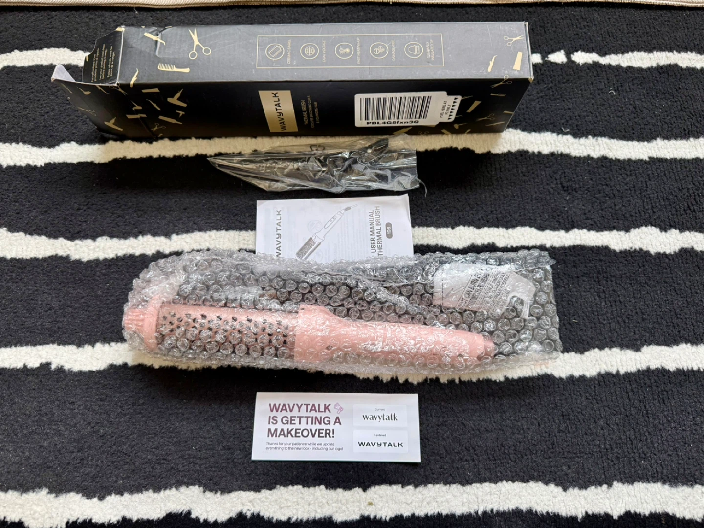 Brand New WavyTalk Thermal Brush, Blowout Boost - photo 5