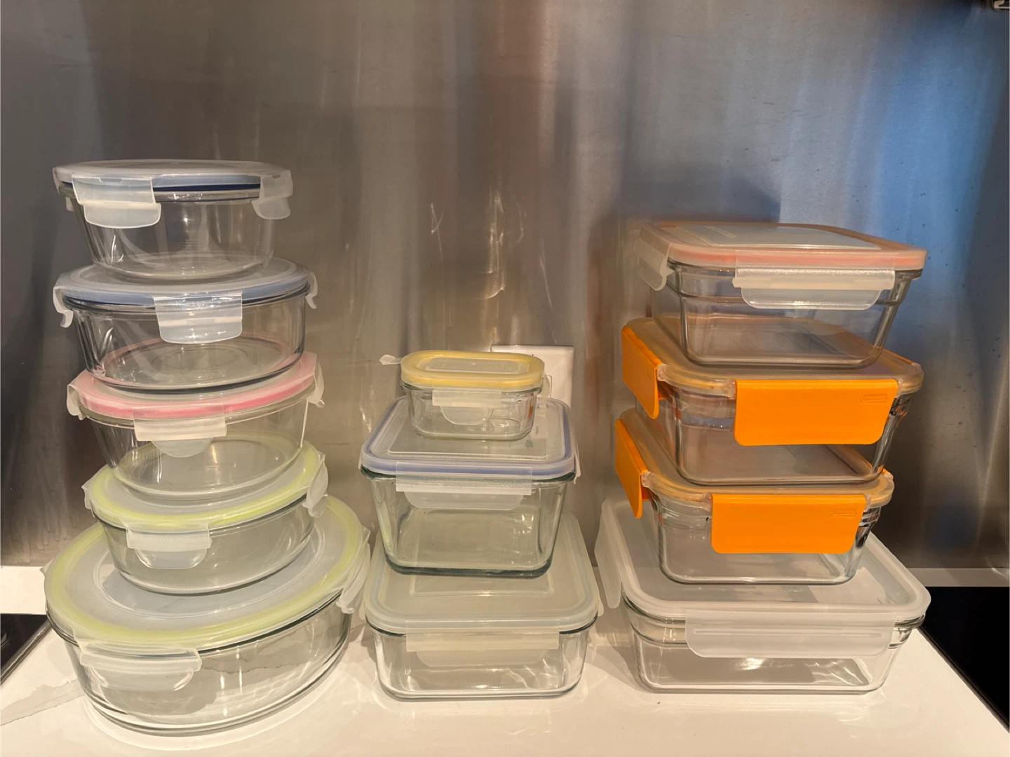Glass Food Storage Containers with Lids