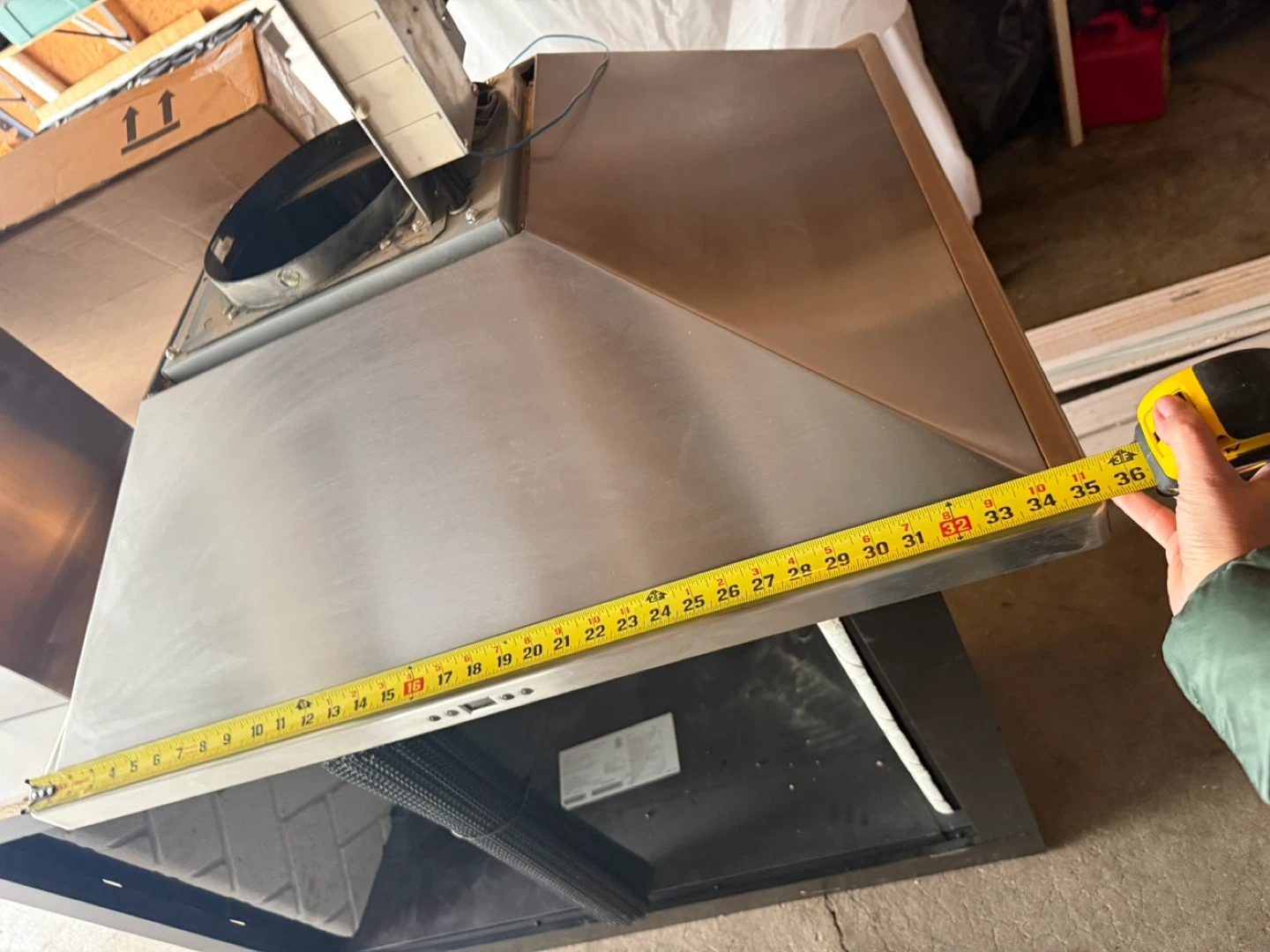 ZEPHYR Stainless Steel Range Hood 36” - photo 5