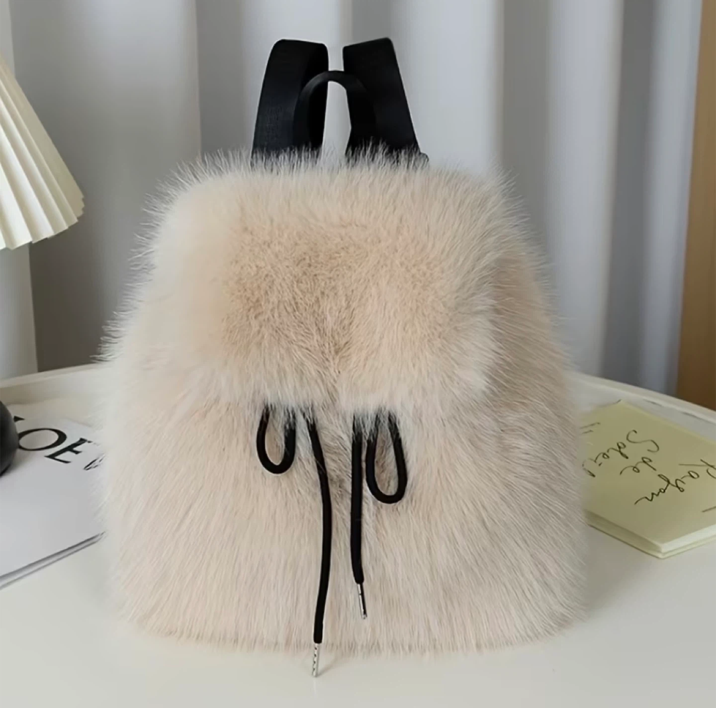 New Faux Fur Backpack - photo 2