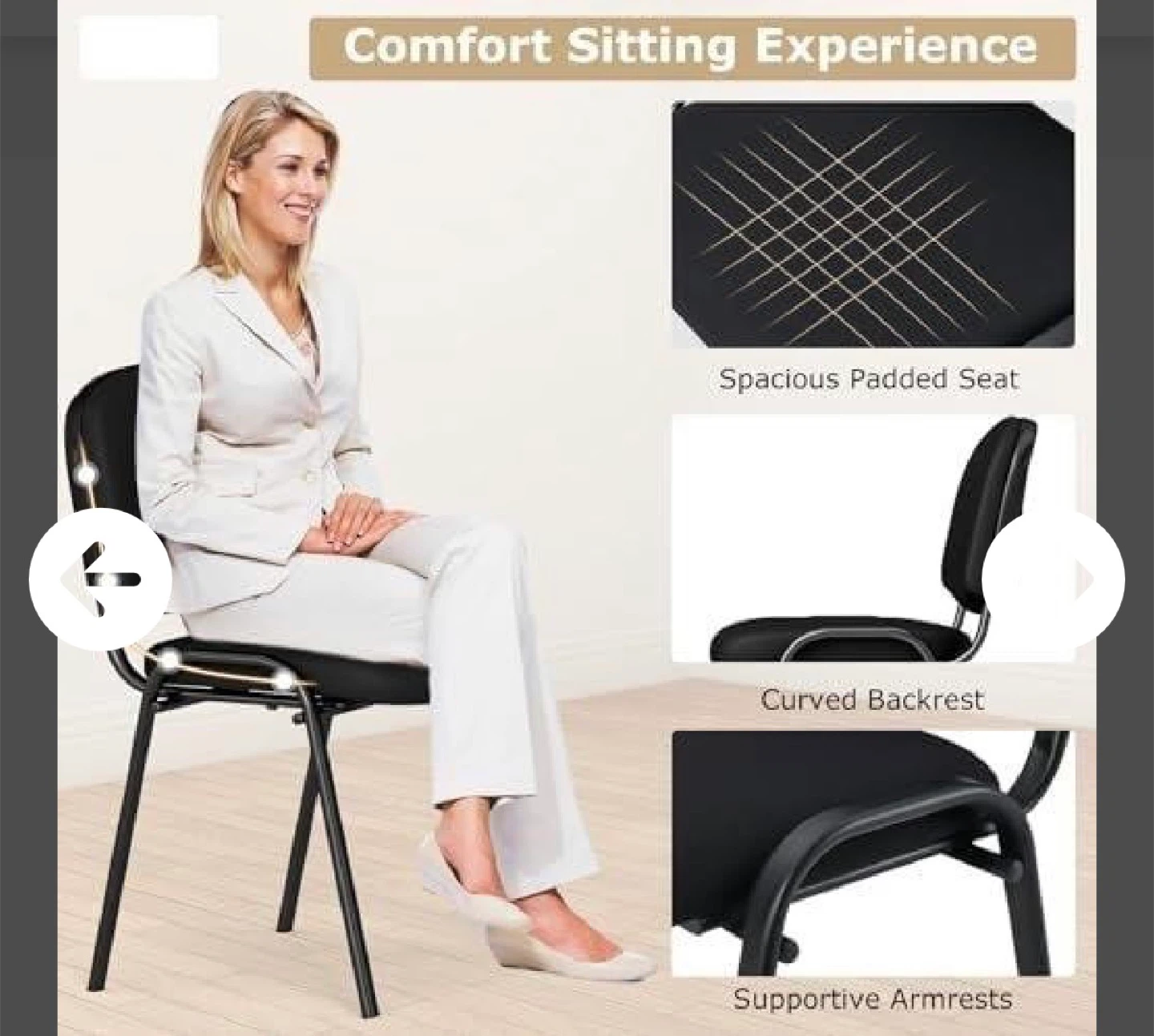 5pcs Giantex Waiting Room Chairs - photo 4