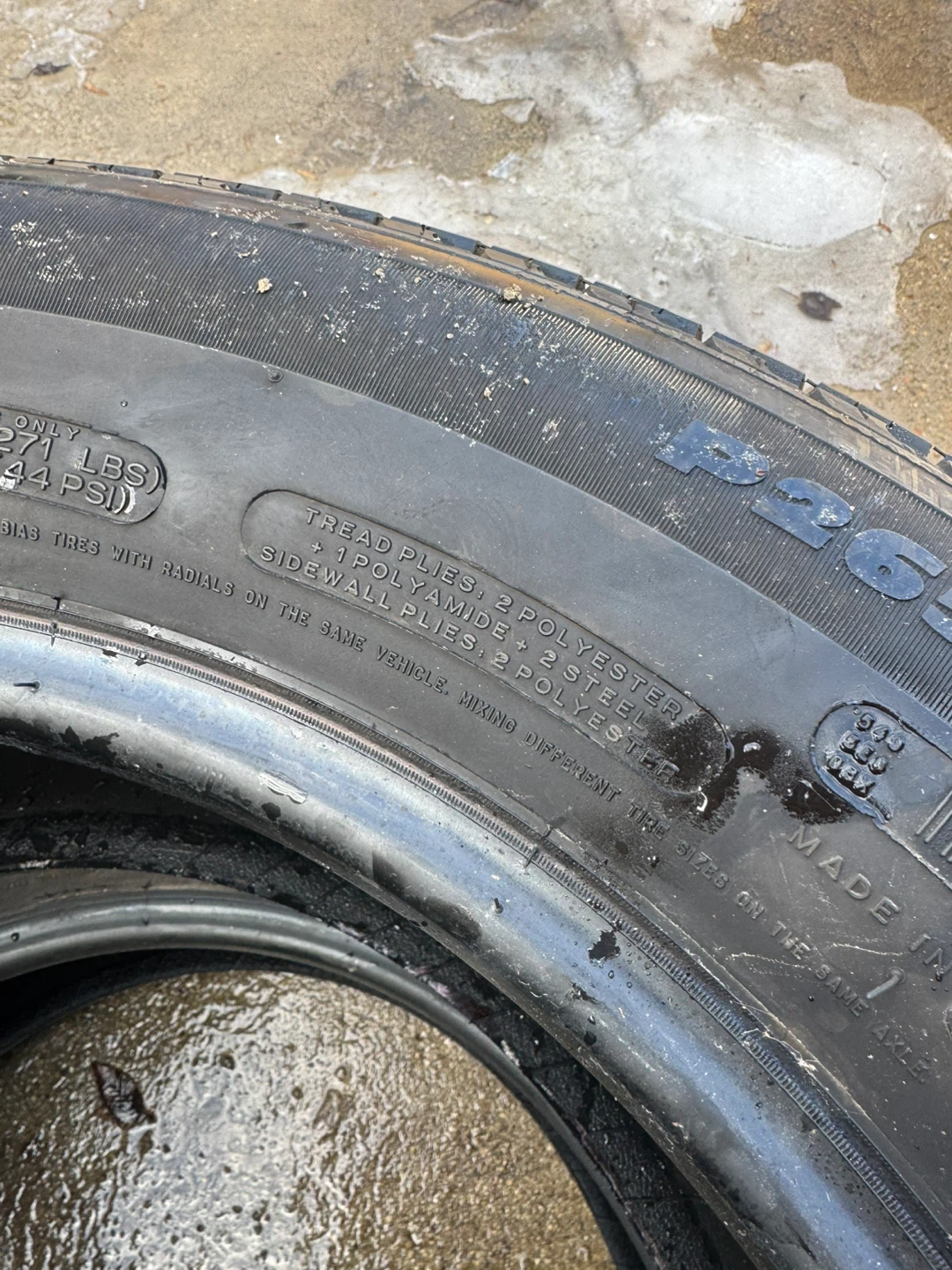 Michelin P265/60R18 Tire - photo 4