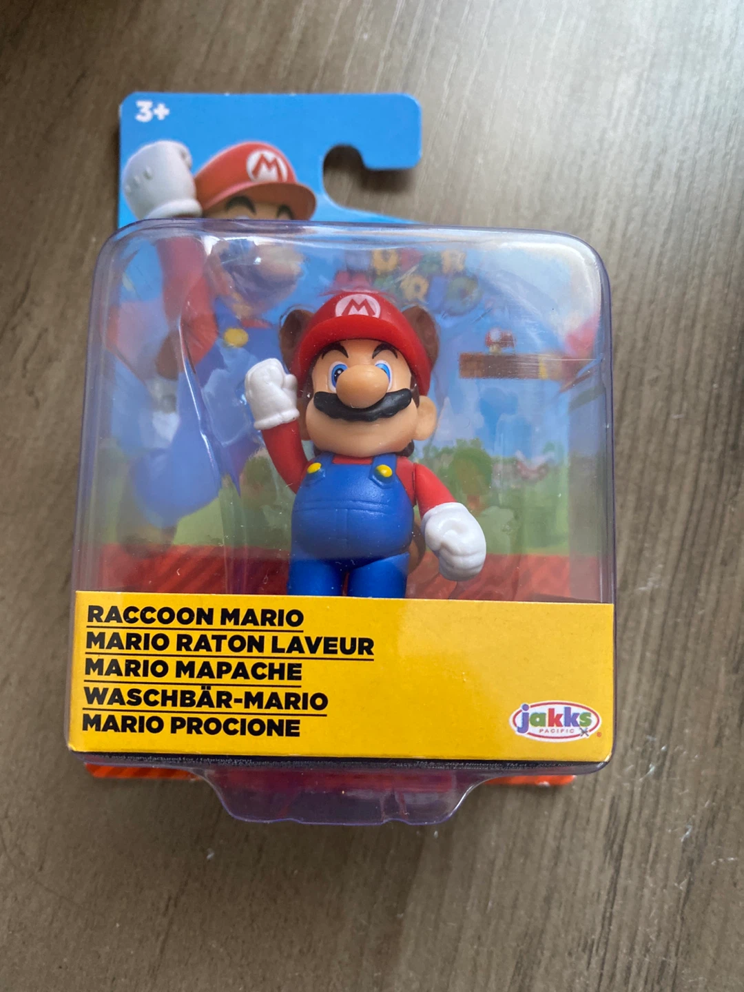 Jakks Pacific Super Mario Raccoon Mario Action Figure