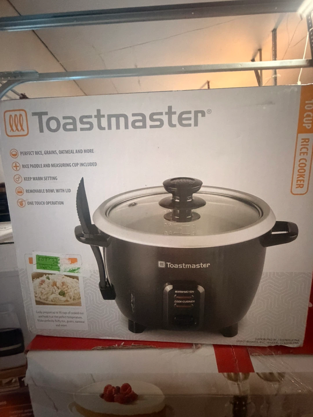 Toastmaster 10 Cup Rice Cooker