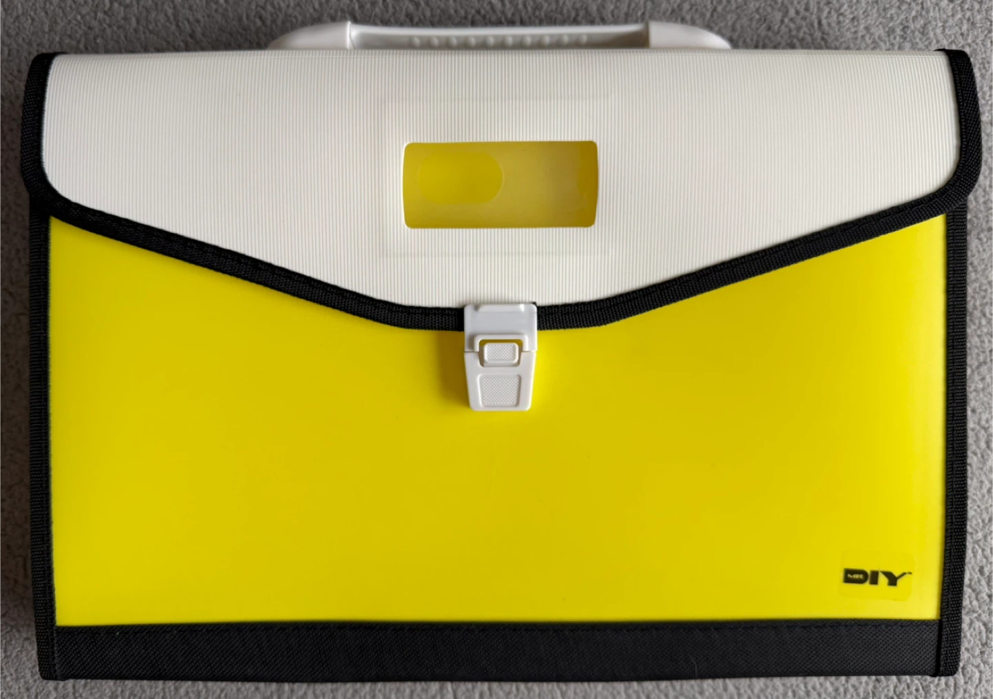 DIY Accordion Document Organizer with Handle