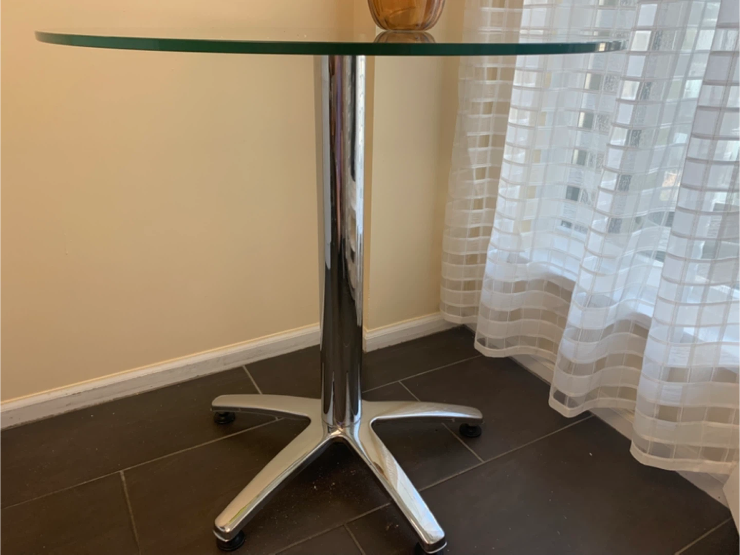 Glass Top Nook Table - photo 2