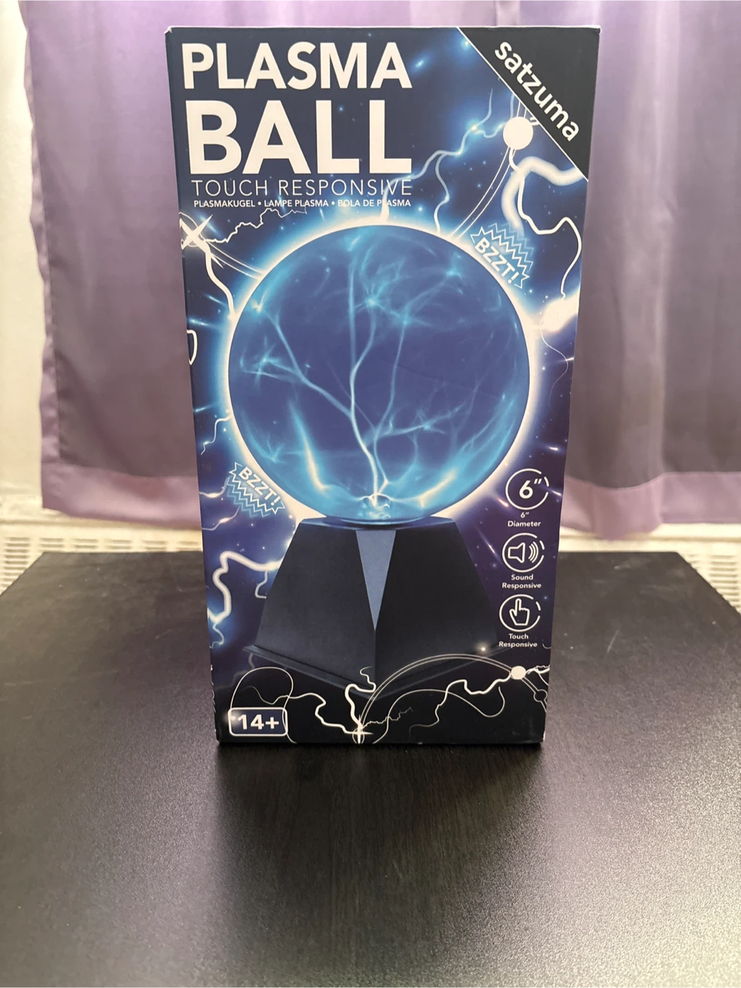 Satzuma Plasma Ball - Touch Responsive - photo 2