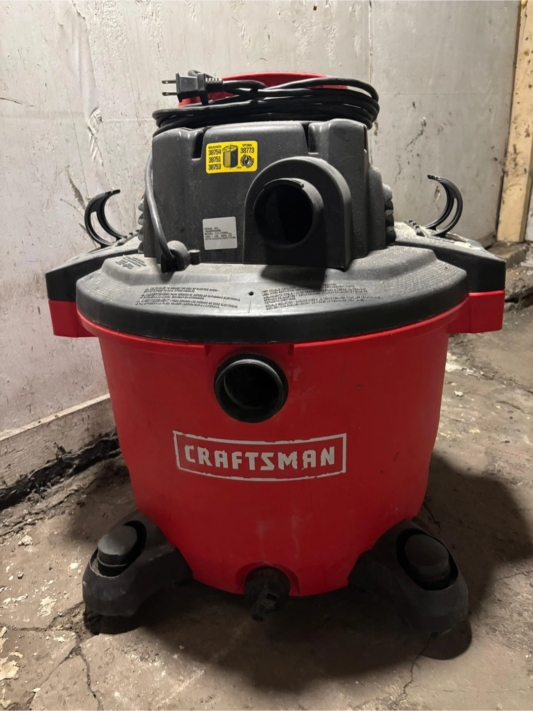 Craftsman Wet/Dry Shop Vacuum