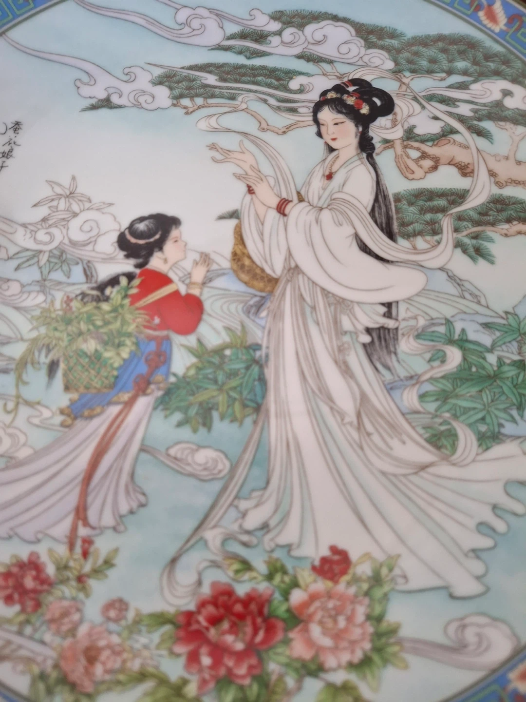 Imperial Jingdezhen porcelain decorative plate - photo 2