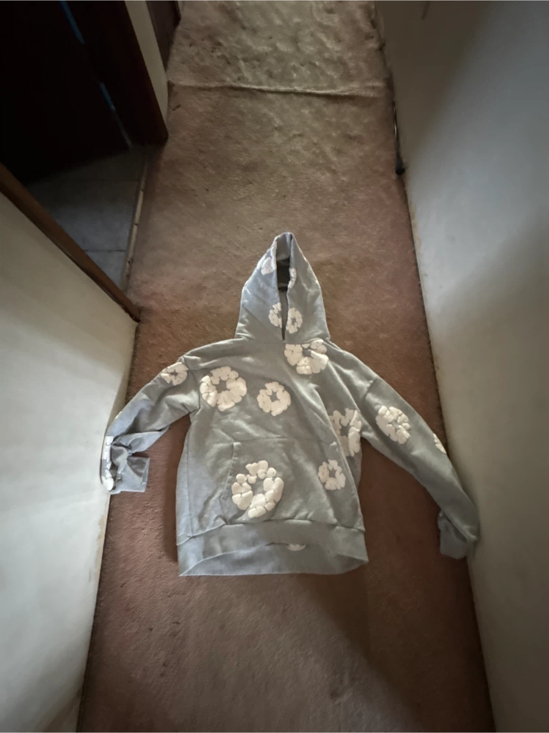 Demin tears hoodie