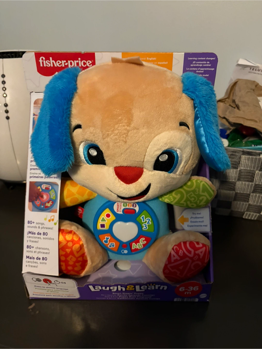 Brand New Fisher-Price Laugh & Learn Smart Stages Puppy Toy