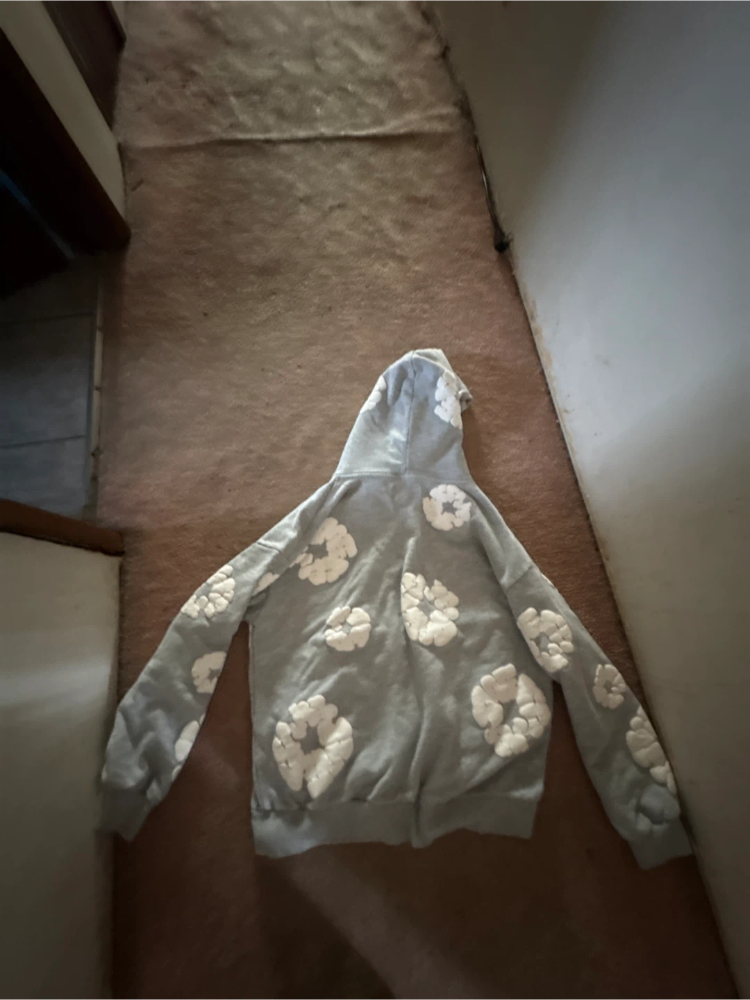 Demin tears hoodie - photo 2