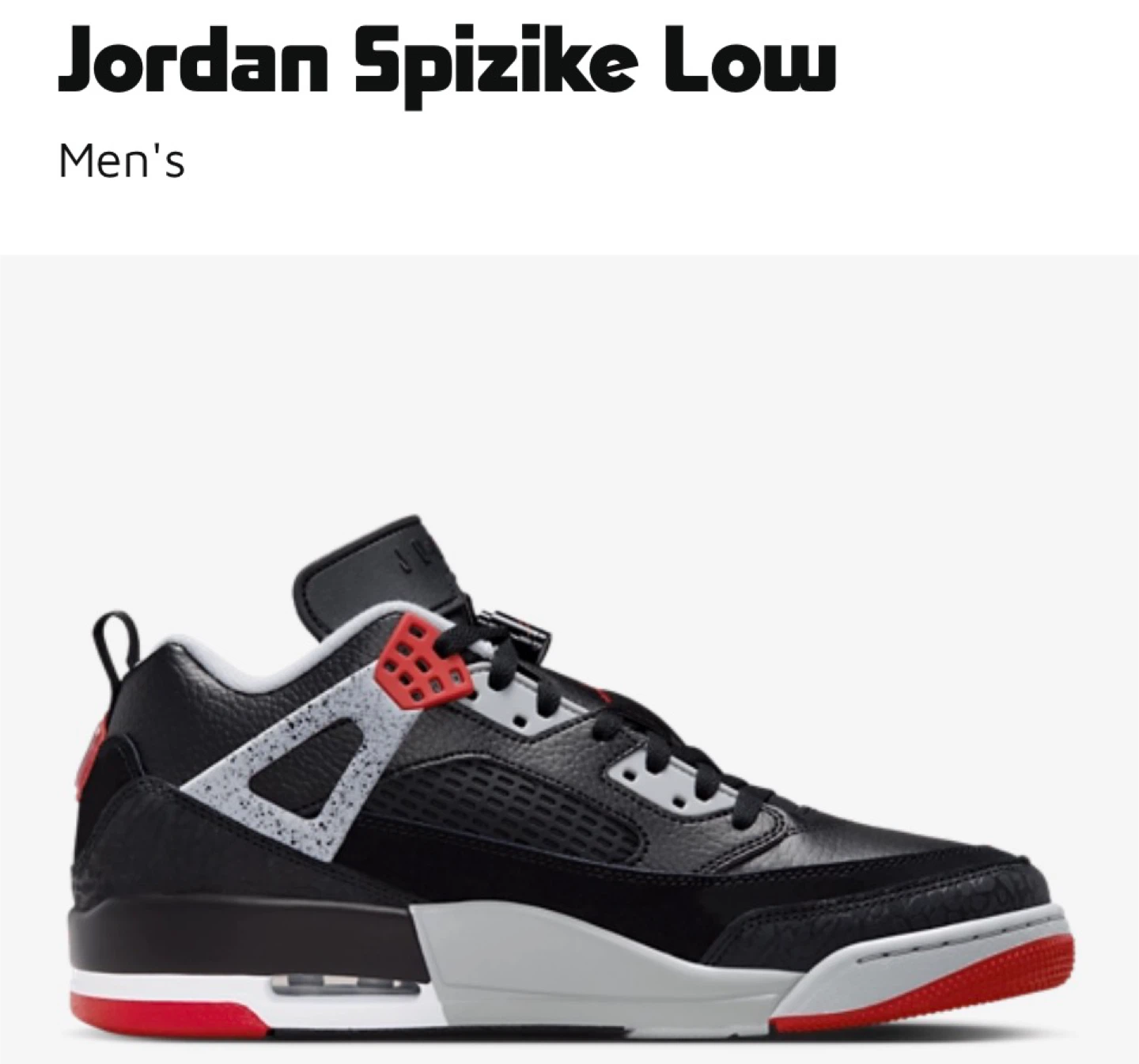 Jordan Spizike Low Men's Shoes - photo 4