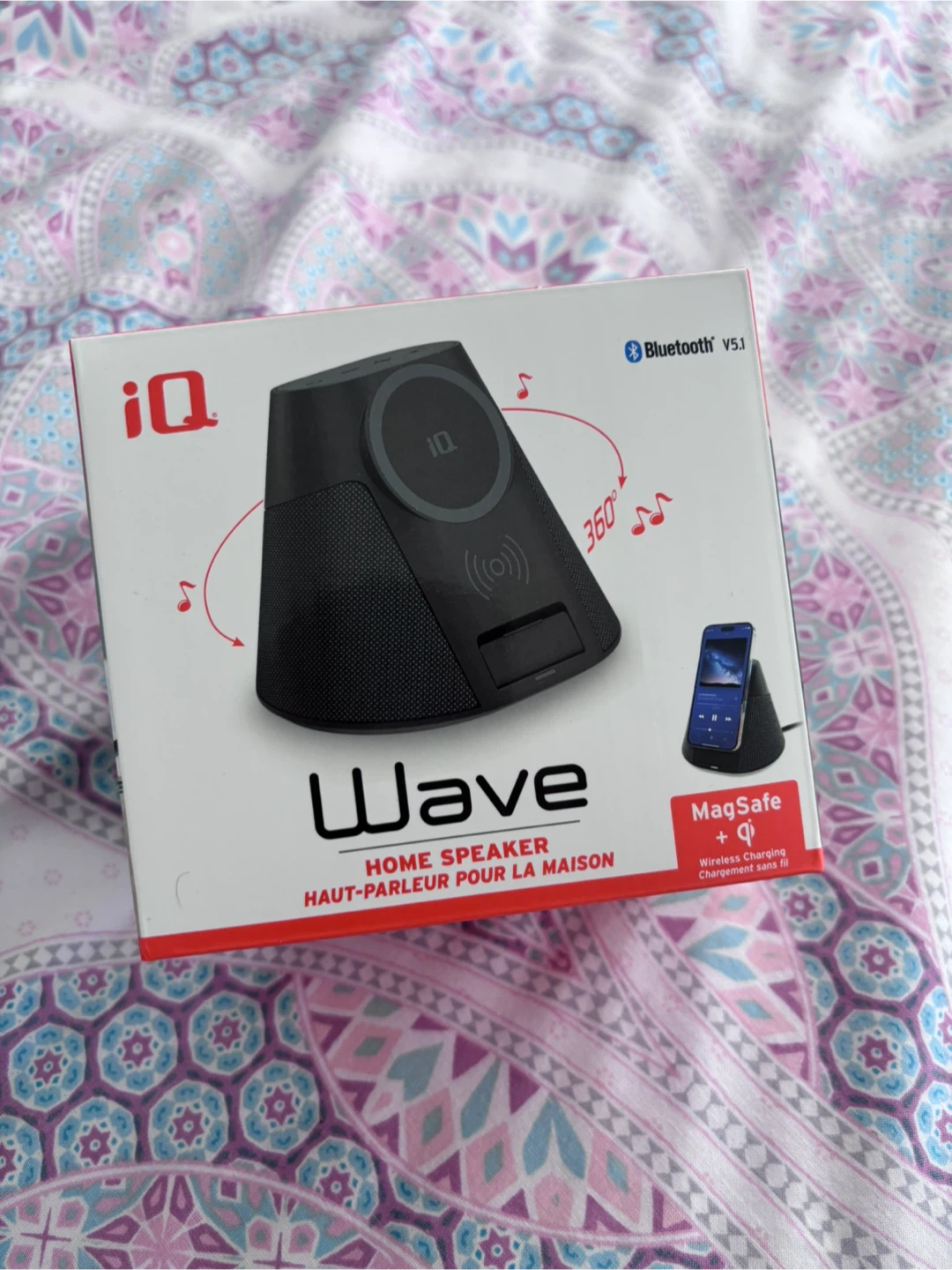 iQ Wave Home Speaker with MagSafe Wireless Charger - photo 3
