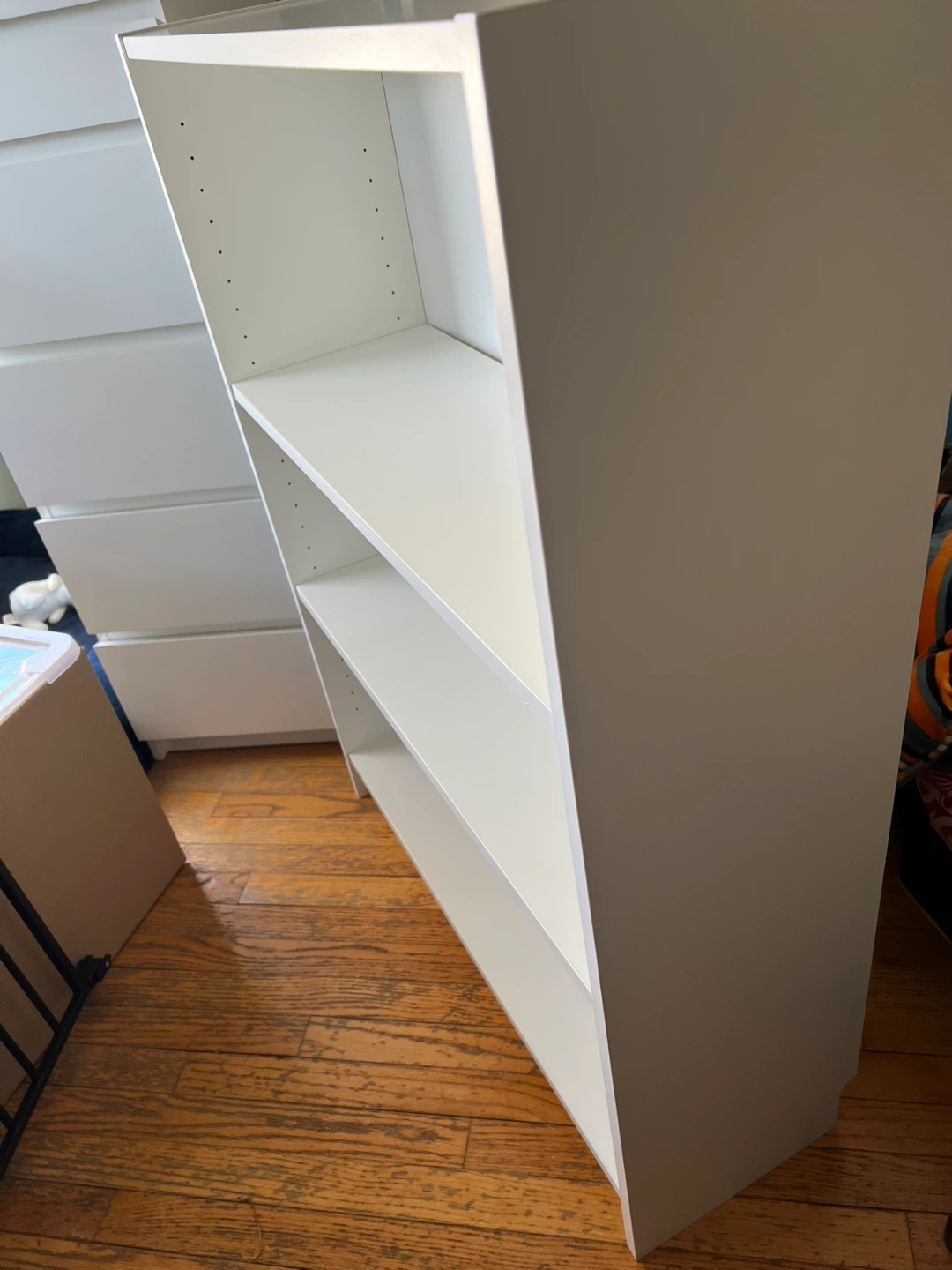 IKEA Billy white 3 shelf bookcase - photo 3