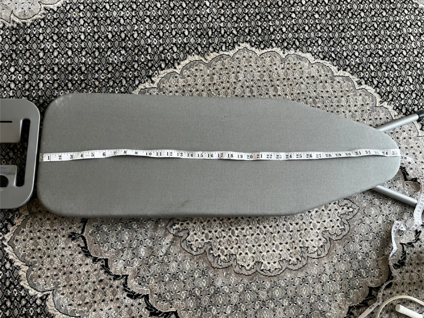 Folding Ironing Board with Detachable Iron Rest