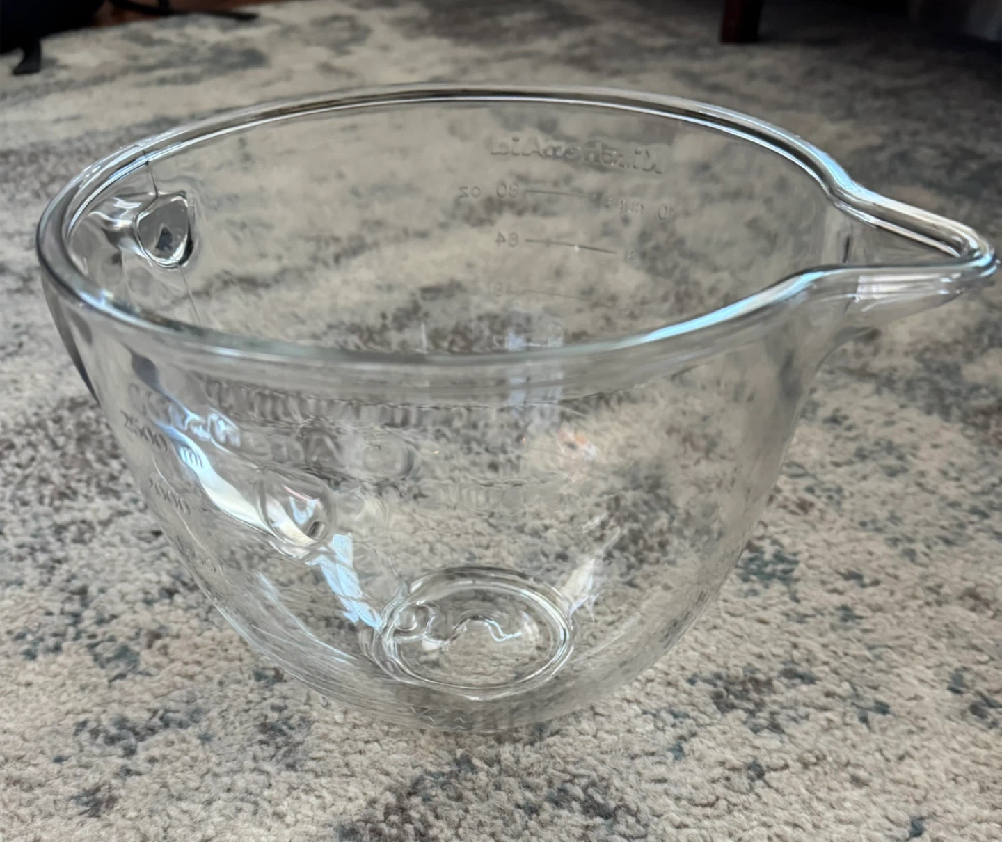 NEW 3.5 Qt KitchenAid Glass Mixing Bowl with Lid