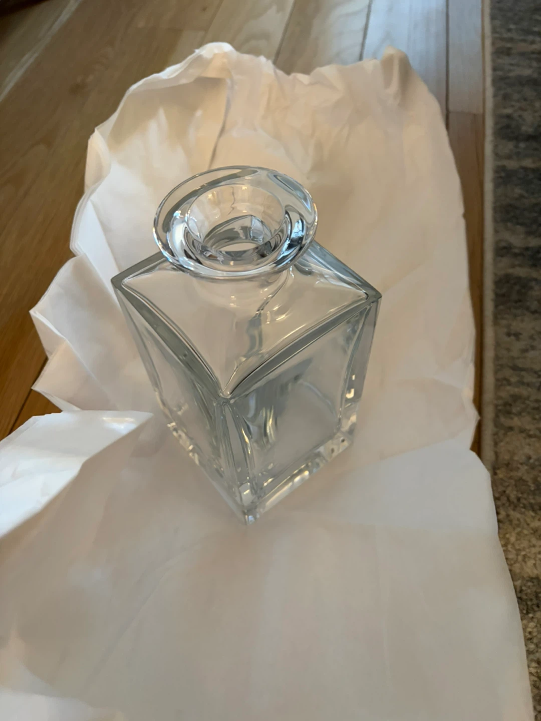 Tiffany & Co. Crystal Square Decanter - photo 5