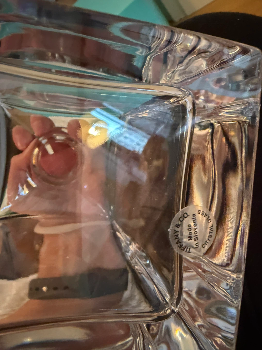 Tiffany & Co. Crystal Square Decanter - photo 4