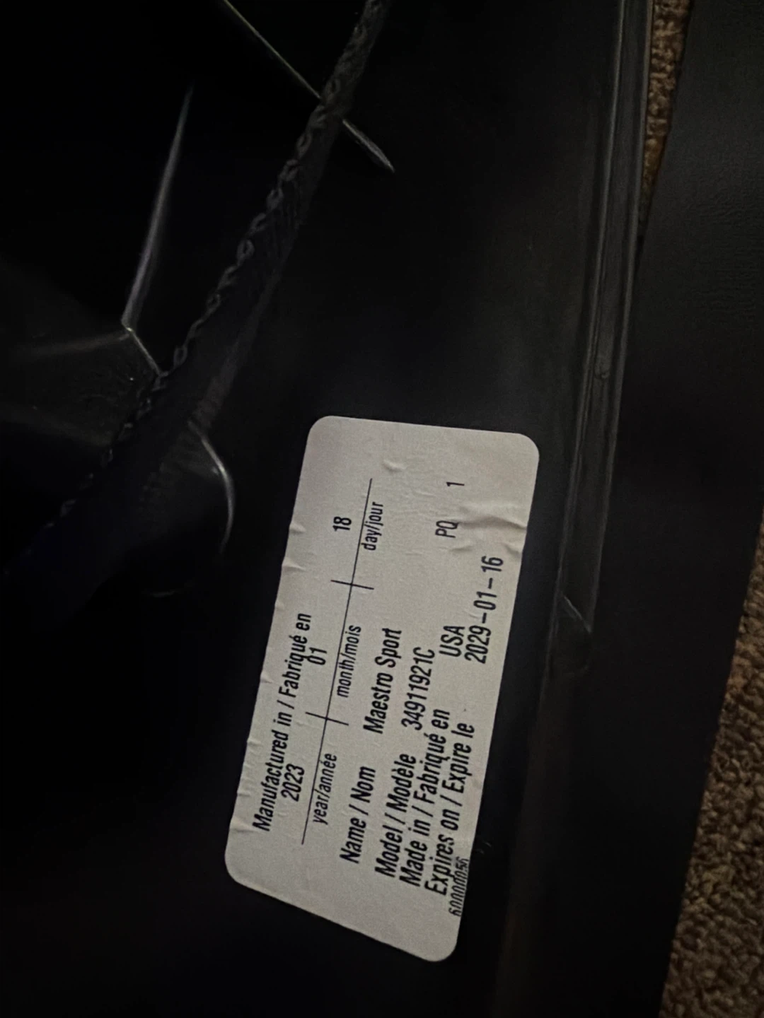 Evenflo Maestro Sport Car Seat - photo 5