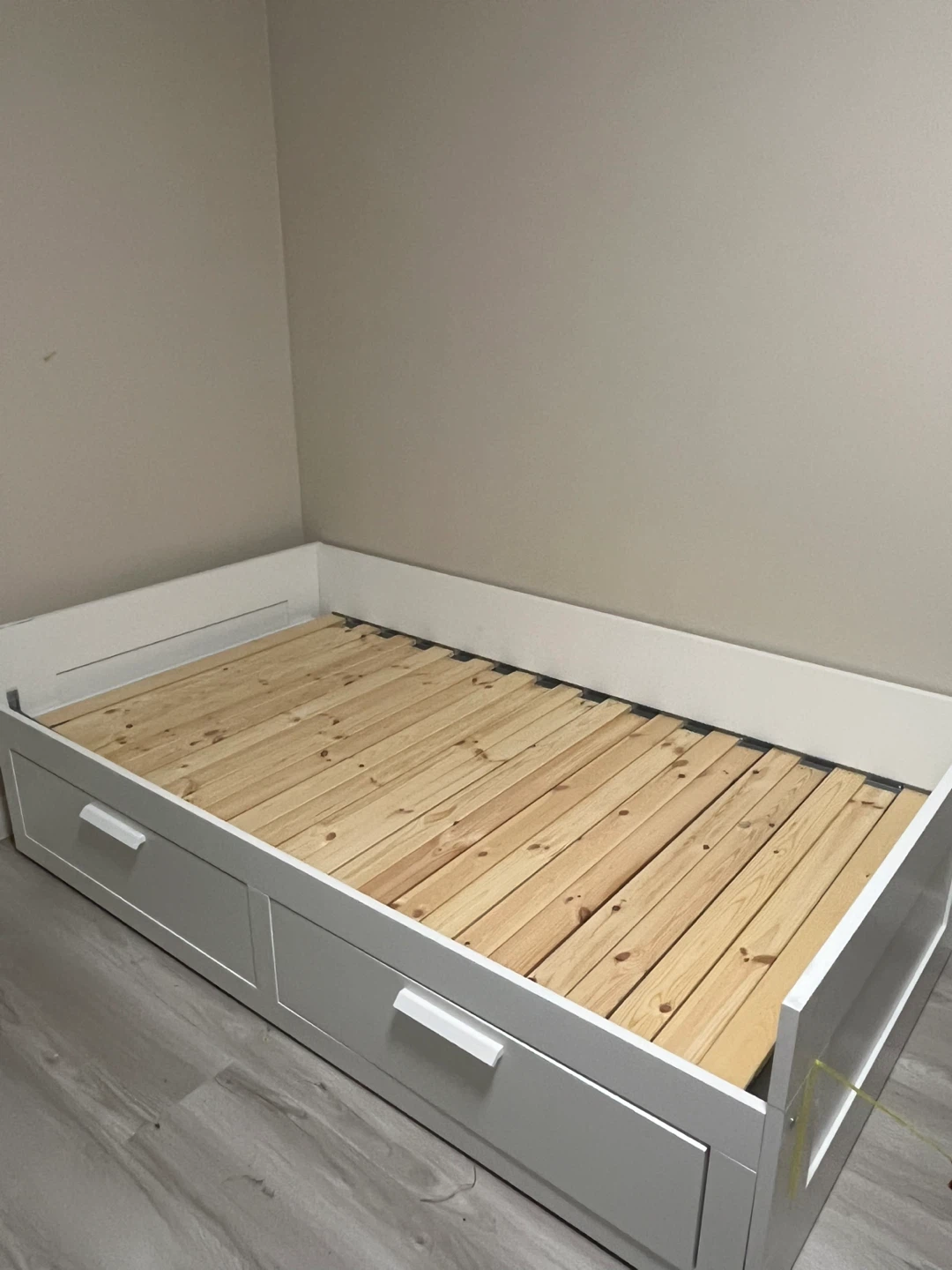 IKEA BRIMNES Twin Day Bed Frame w/ Storage - White