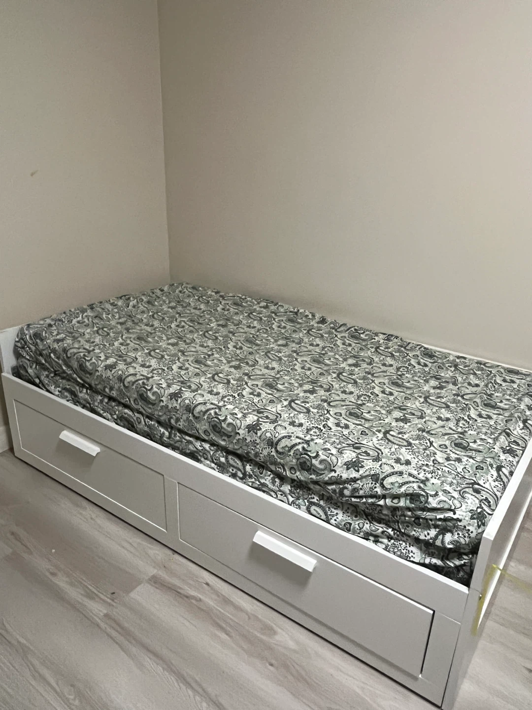 IKEA BRIMNES Twin Day Bed Frame w/ Storage - White - photo 2