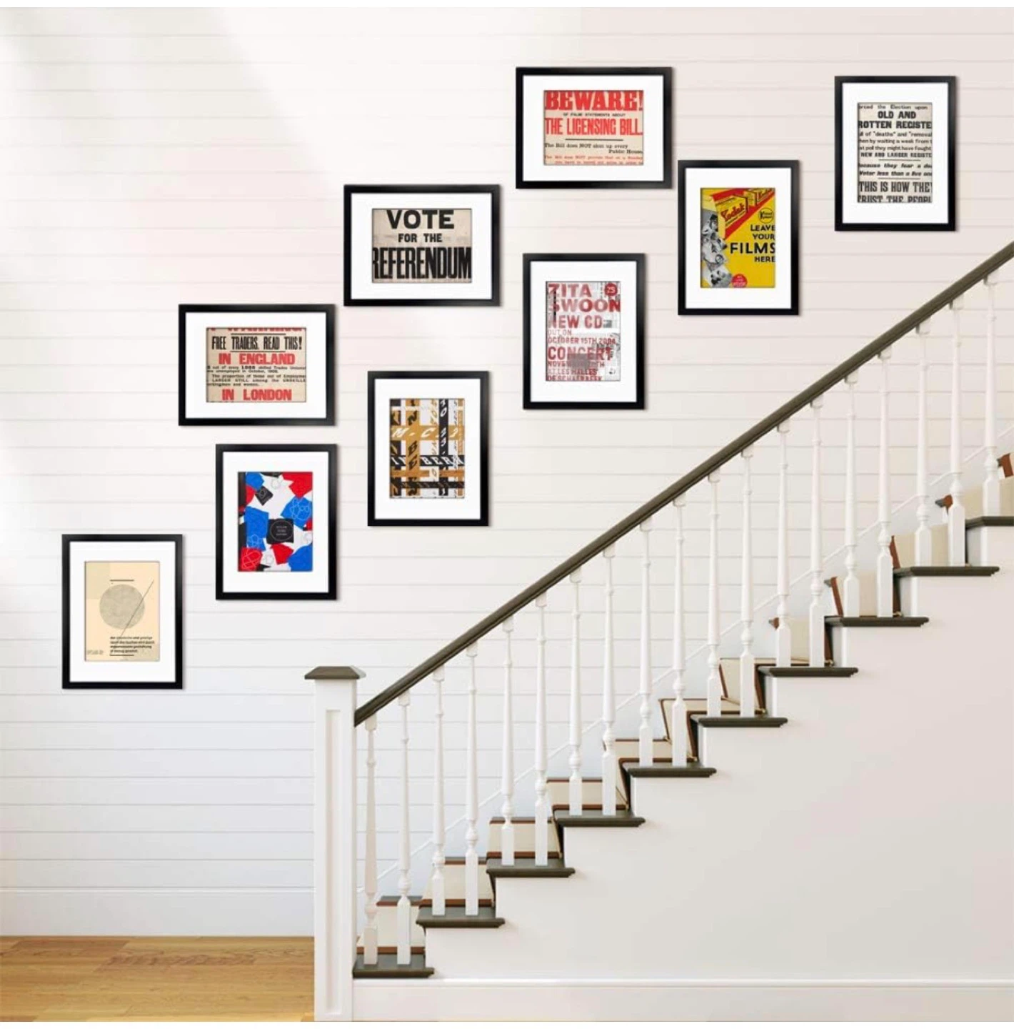 Black Photo Frames (Set of 9) - photo 2
