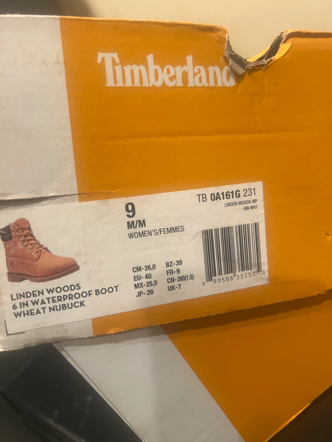 Timberland Linden Woods 6" Waterproof Boots - Size 9 Women's - photo 3