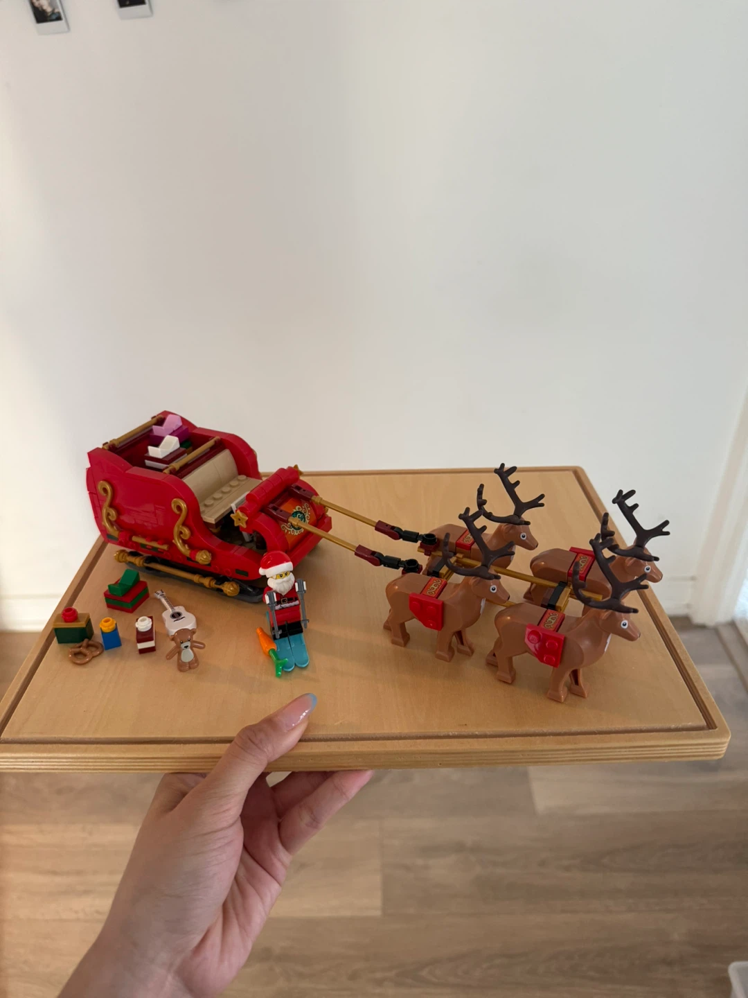 LEGO Santa Claus Sleigh with Reindeer