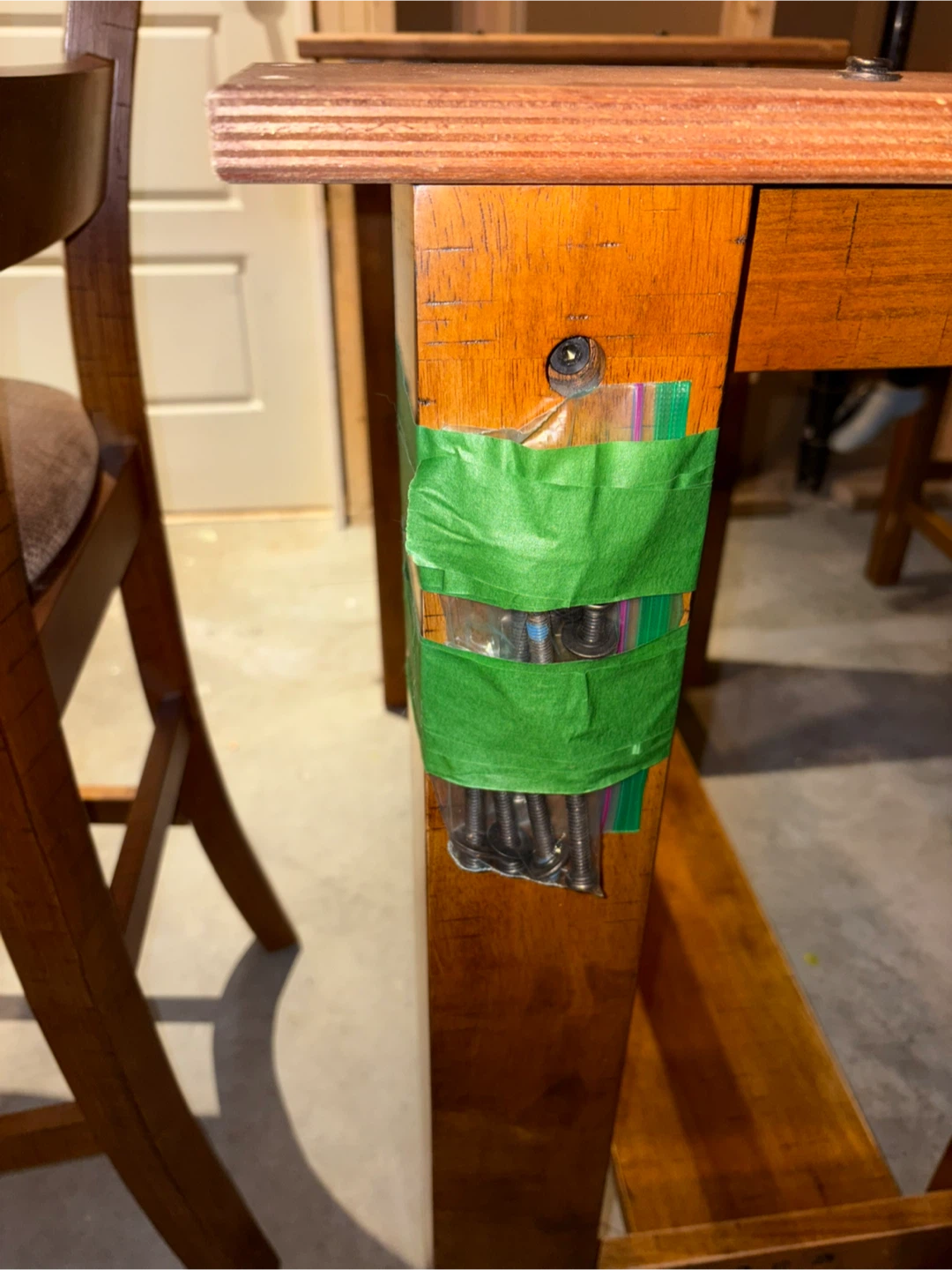 Bar Height Solid Wood Table - photo 4