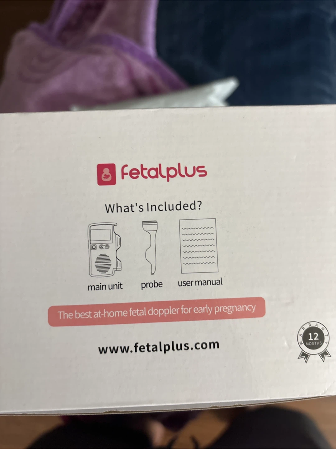 Fetalplus At-Home Fetal Doppler - photo 3