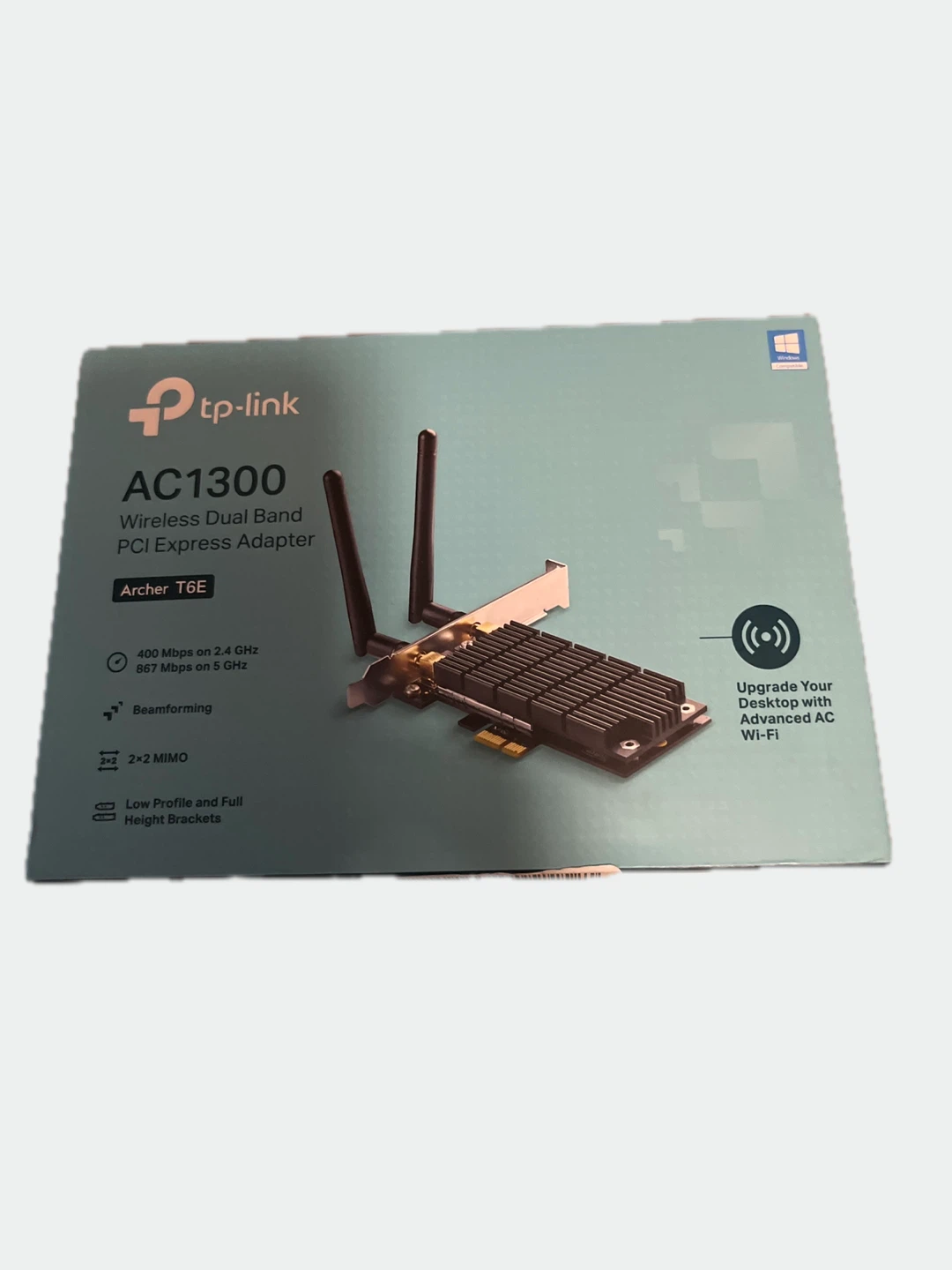 TP-Link AC1300 Wireless Dual Band PCI Express Adapter Archer T6E