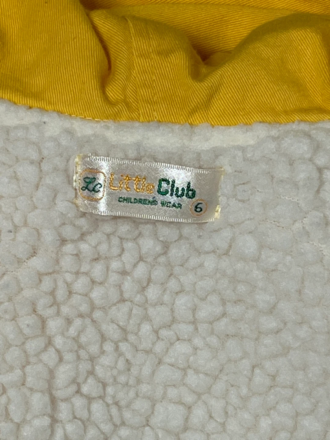 The Little Club Poncho Hooded Jacket Size 6 - photo 4