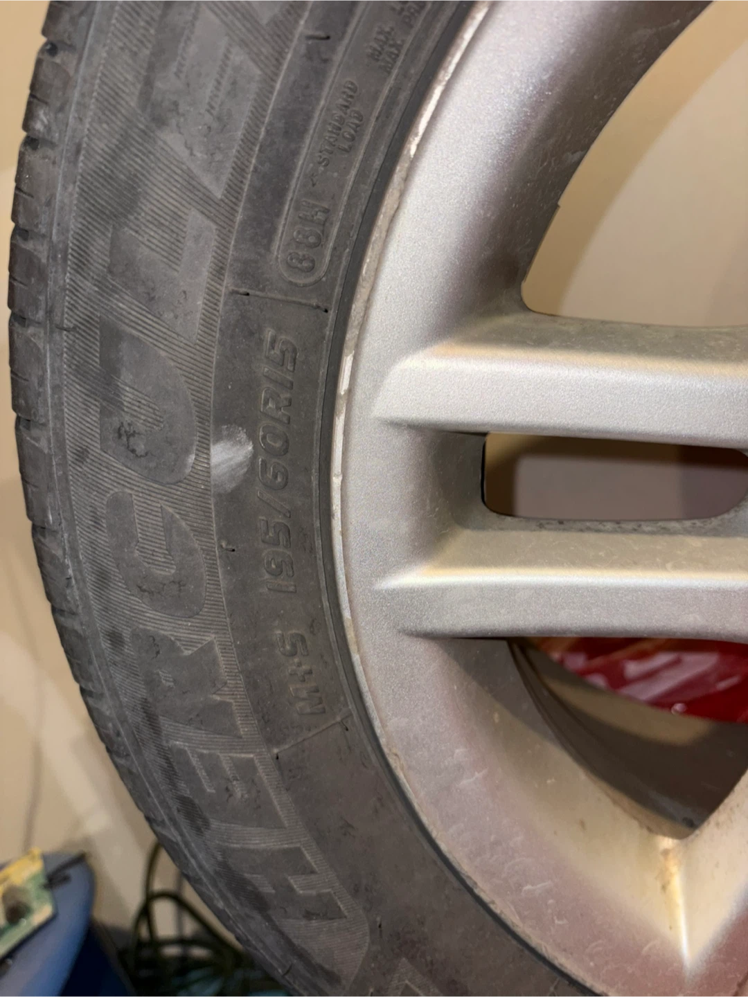 15inch tires on rims