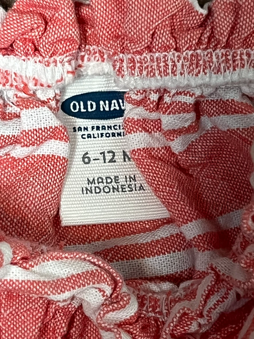 Old Navy Striped Baby Set 6-12 Months - photo 2