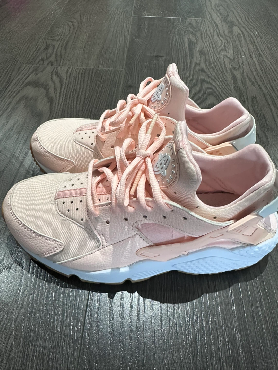 Nike Air Huarache Sneakers - Pink (Size W 8.5)
