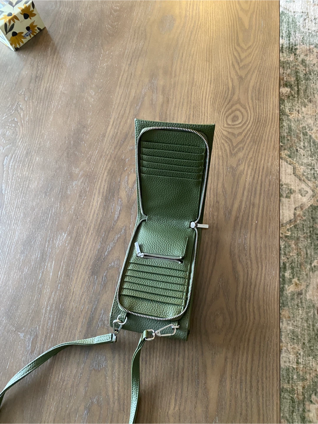 Matt & Nat Green Crossbody Wallet - photo 2
