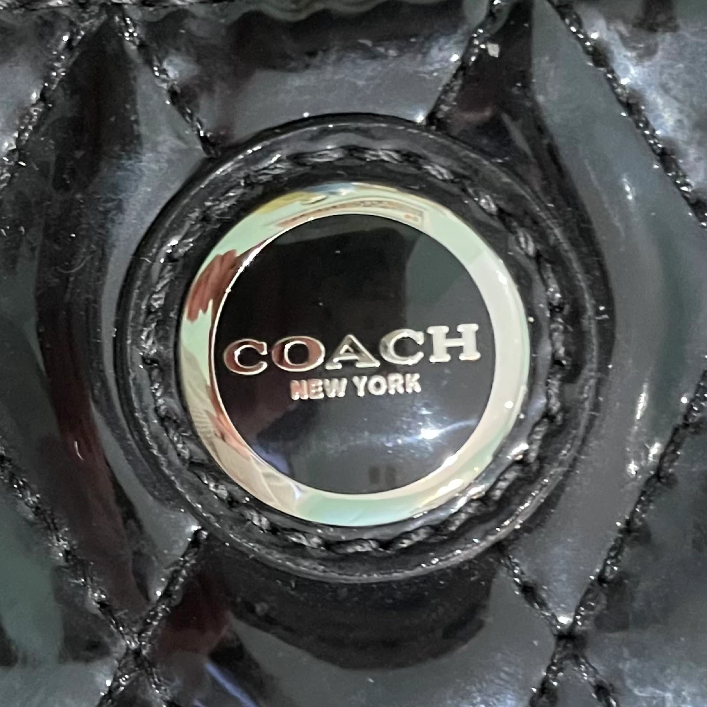 Coach Glossy Quilted Wristlet/Wallet - photo 3