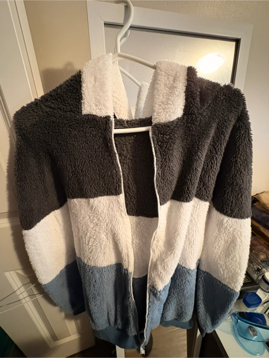Women’s Fleece  Fuzzy Zip-Up Jacket - photo 4