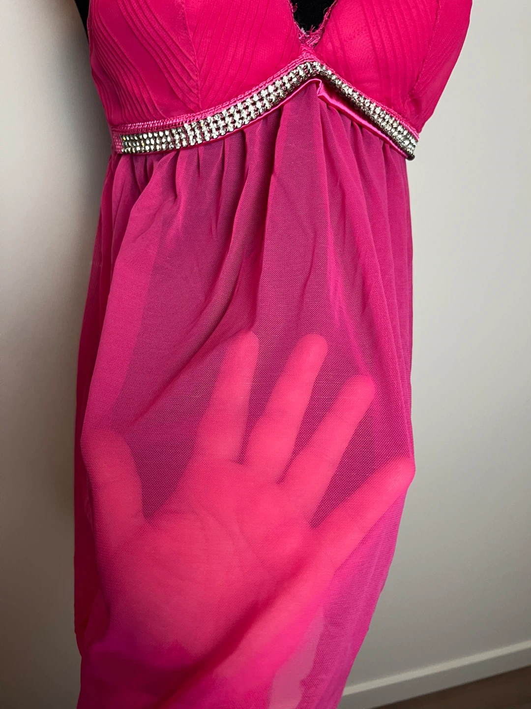 Victoria's Secret Pink Babydoll Chemise Lingerie Size 34B - photo 3