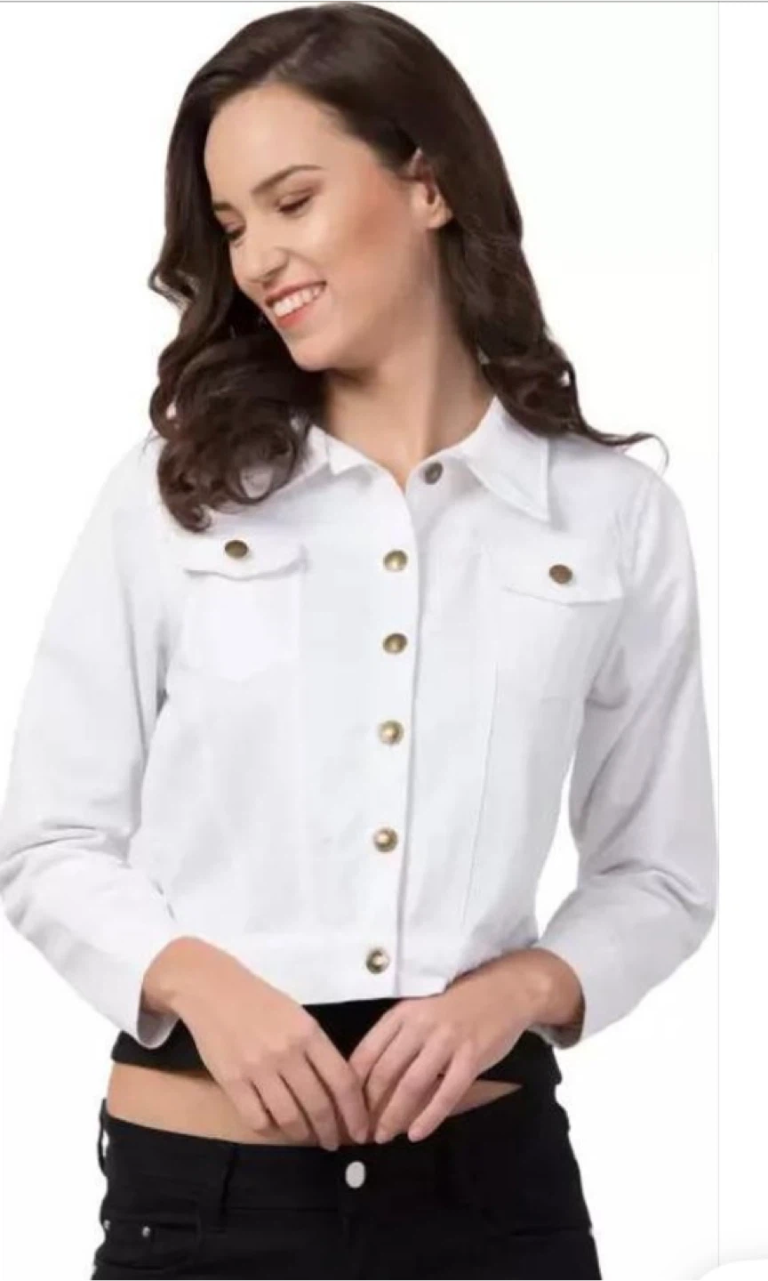 White Denim Jacket