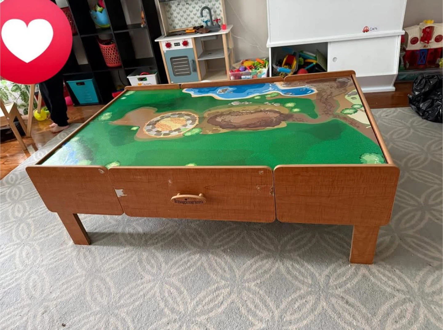 Imaginarium Wooden Play Table - photo 3
