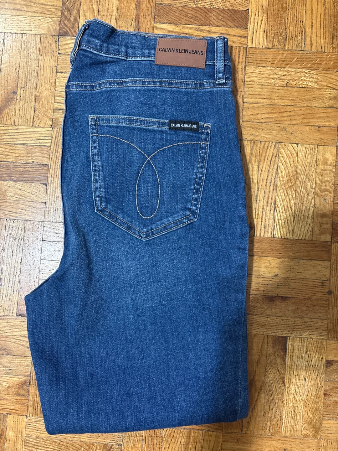 Calvin Klein Jeans Blue Denim Pants