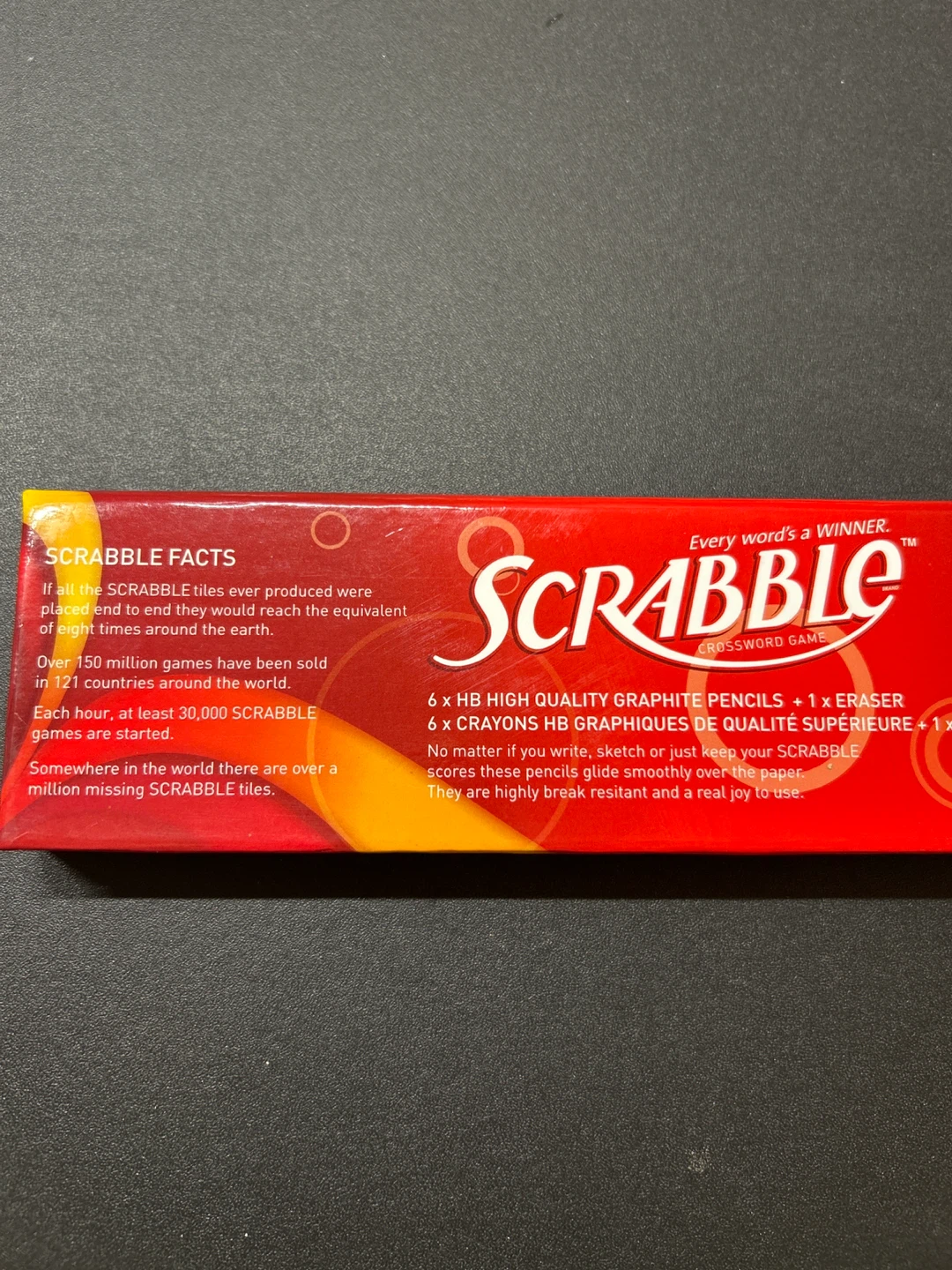 Scrabble Pencil and Eraser Set - photo 4