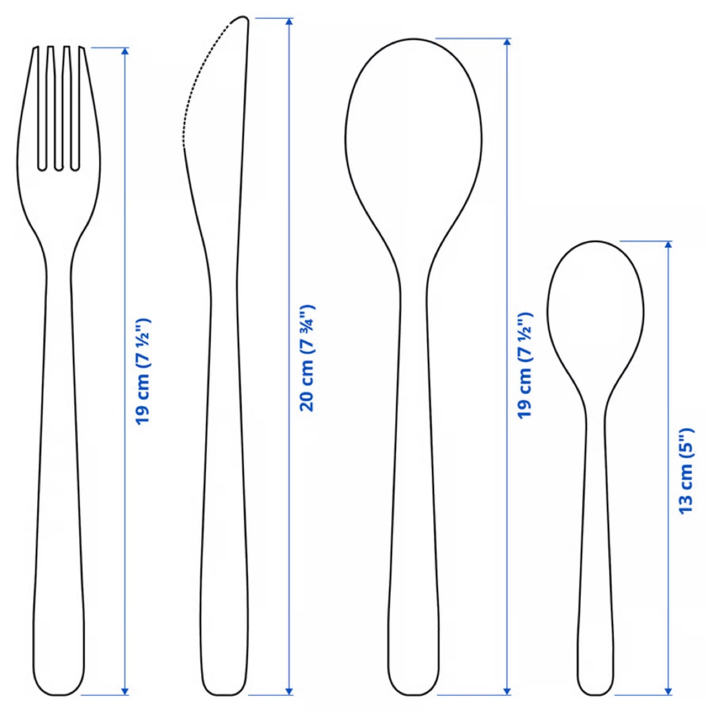 Stainless Steel Cutlery Set and 6 Drinking Glasses - photo 2
