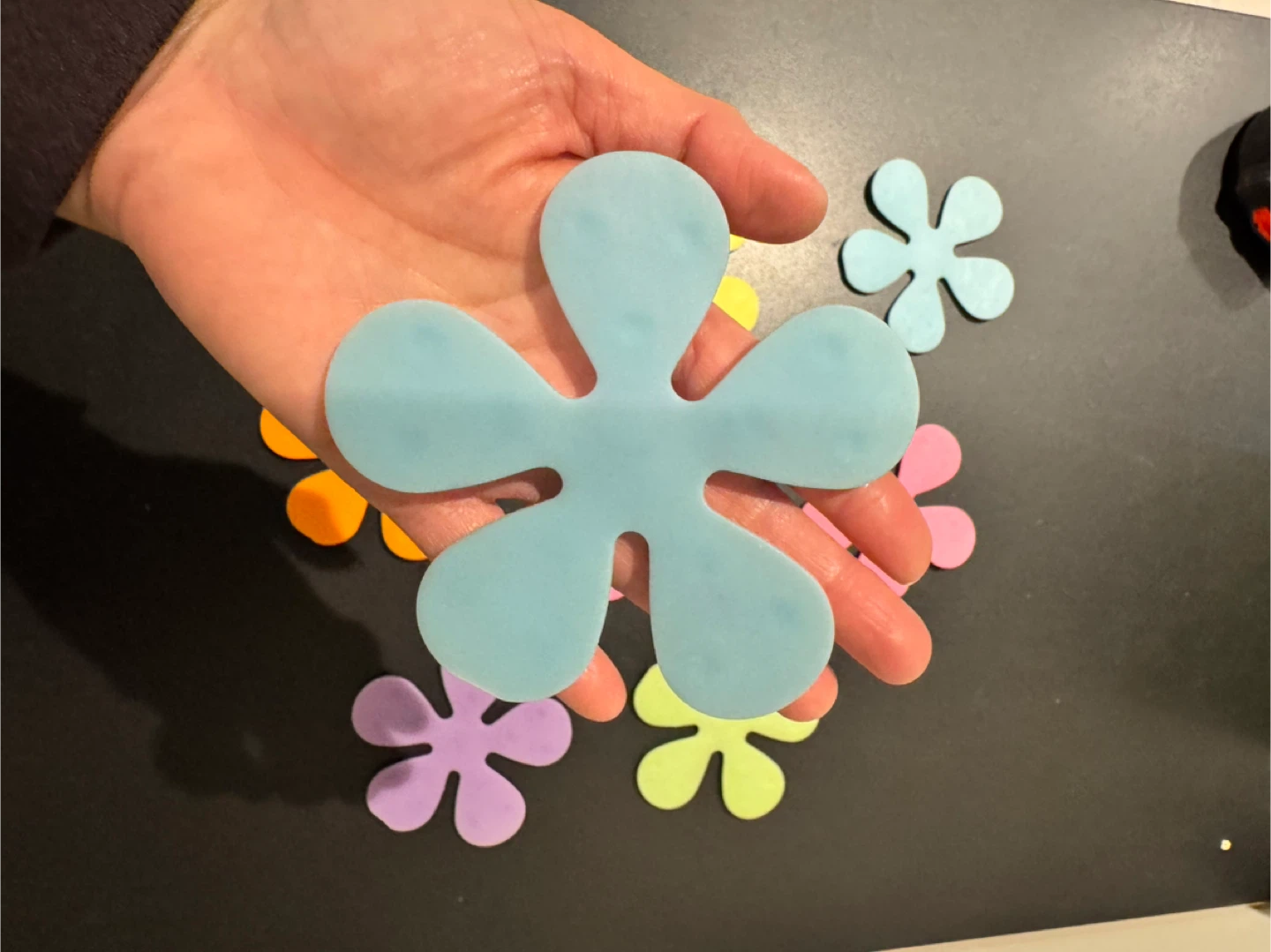 Flower Shaped bath tub stickers - photo 3